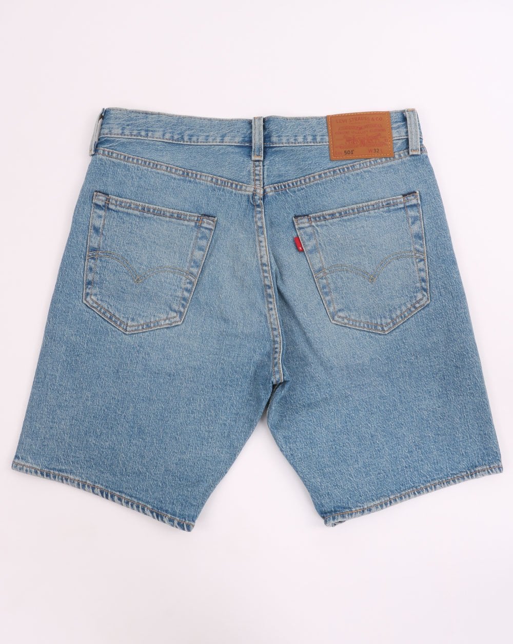 Levi's 501 Hemmed Shorts Blue