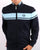 Sergio Tacchini Masters Tipped Track Top Navy/Sky