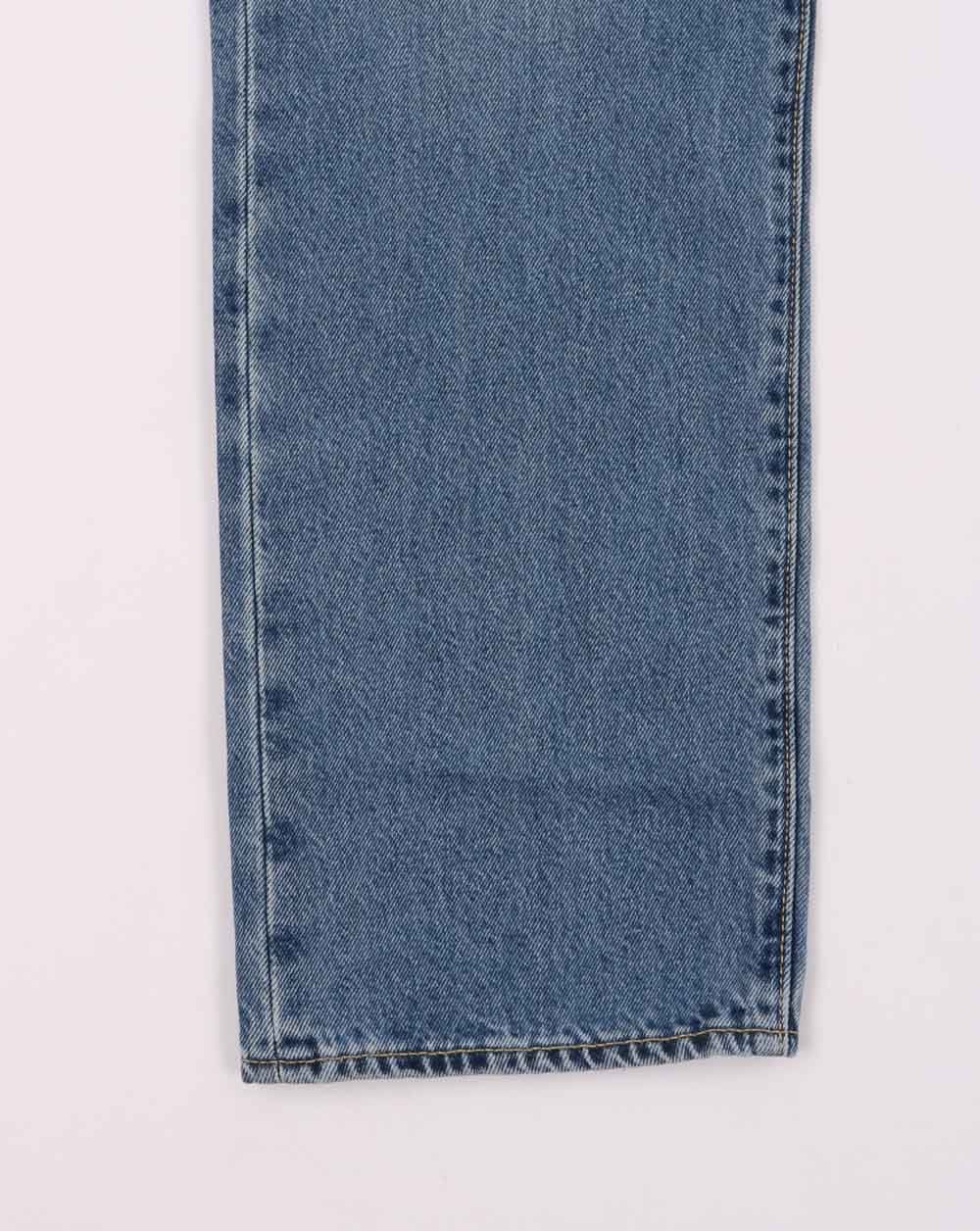 Levi's 551z Authentic Straight Jeans Boot Boogie in Medium Indigo