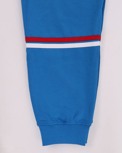 Sergio Tacchini Cuffed Track Pants French Blue/red
