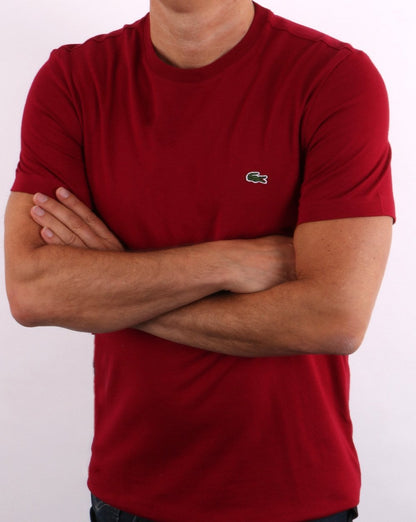 Lacoste T-shirt Bordeaux