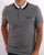 Barbour International Ampere Polo Grey Marl