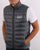 EA7 Core Logo Down Vest Charcoal Grey