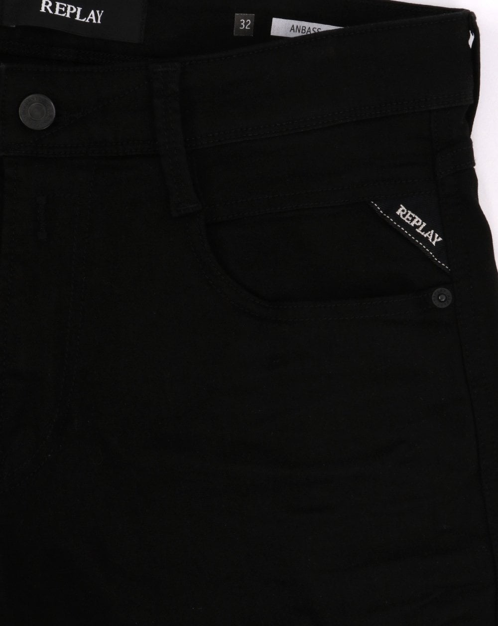 Replay Anbass Jeans Black