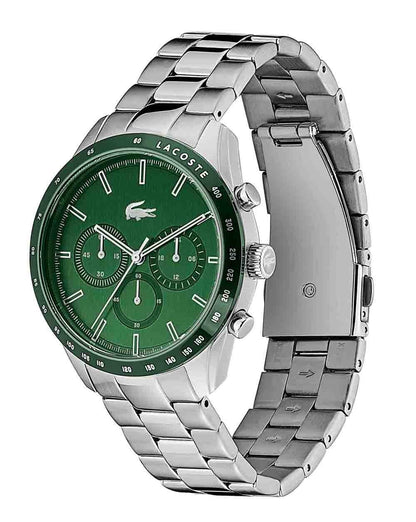 Lacoste Boston Watch Green/Silver
