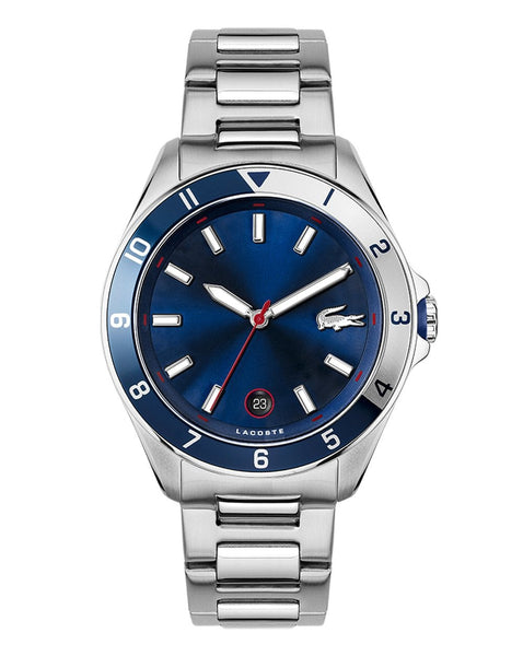 Lacoste Tiebreaker Watch Silver/Blue