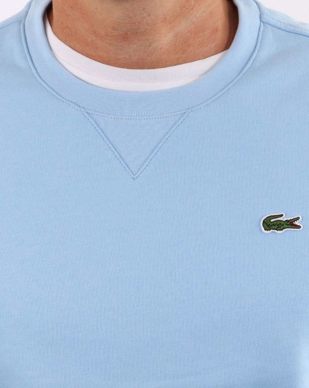 Lacoste Crew Neck Sweatshirt Sky Blue
