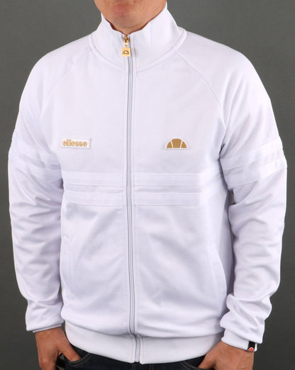 Ellesse Rimini Track Top White/Gold