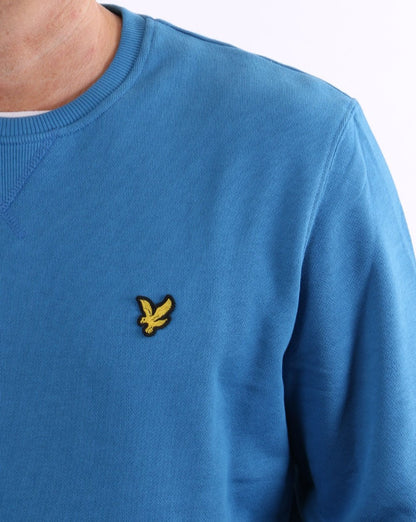 Lyle & Scott Crew Neck Sweatshirt Yale Blue