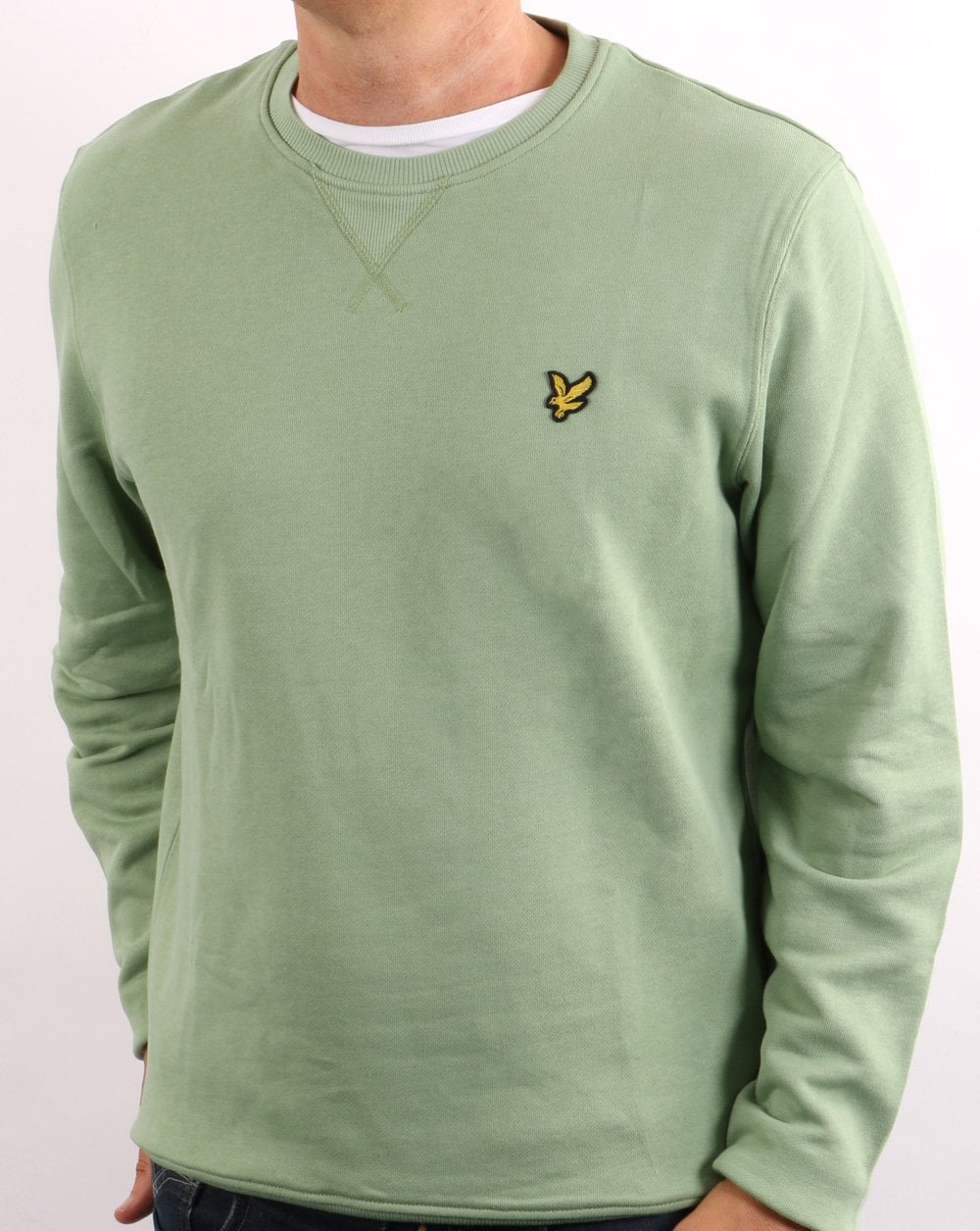 Lyle & Scott Crew Neck Sweatshirt Fern Green