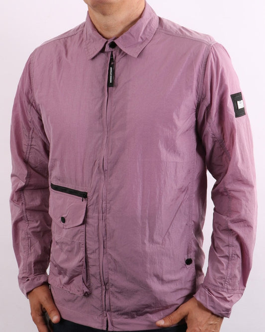 Weekend Offender Vinnie Overshirt Lilac Glow