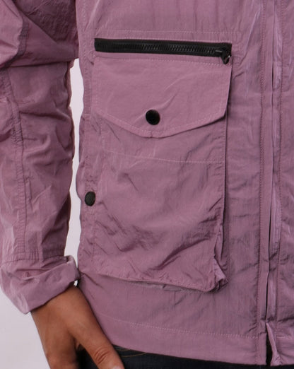 Weekend Offender Vinnie Overshirt Lilac Glow