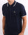 Lacoste Tipped Polo Shirt Navy/White