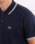 Lacoste Tipped Polo Shirt Navy/White