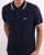 Lacoste Tipped Polo Shirt Navy/White