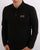 Emporio Armani EA7 Long Sleeve Polo Shirt Black