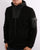 Barbour International Swift Knit Hoodie Black