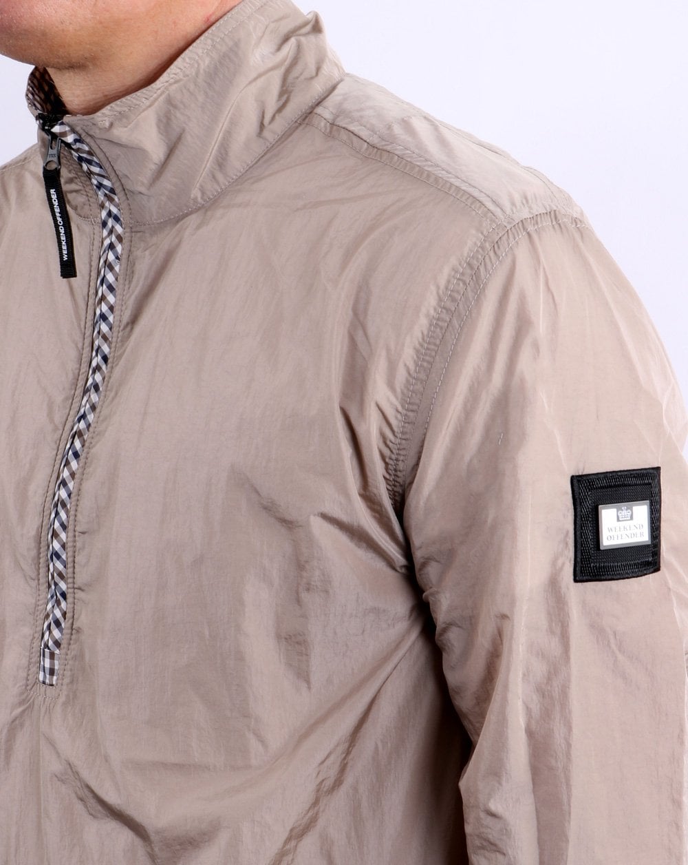 Weekend Offender Covington Half Zip Beige