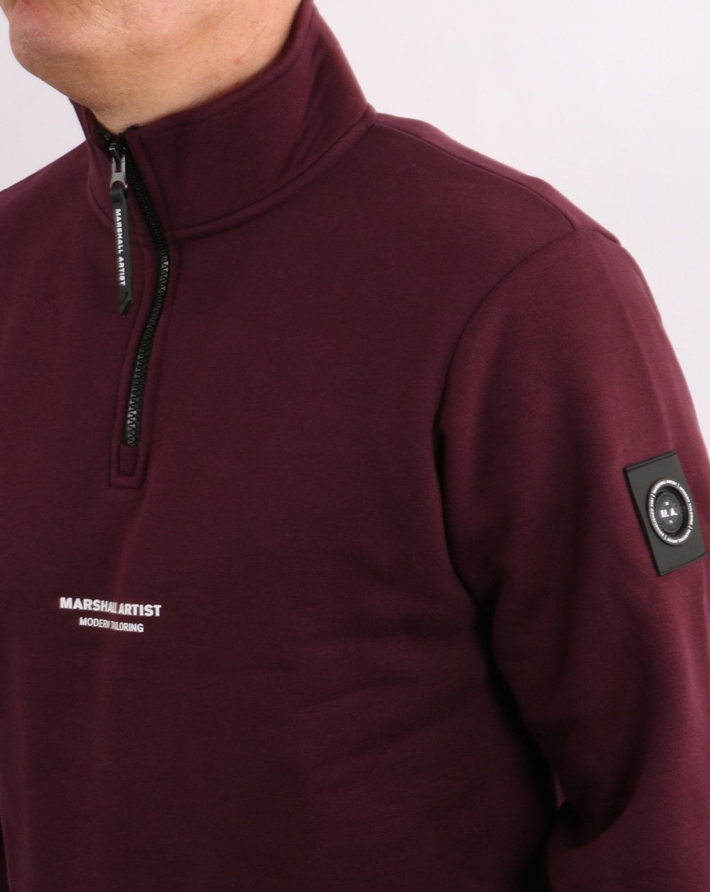 Marshall Artist Siren Half Zip Bordeaux