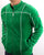 Fila Vintage Terrinda Velour Track Top Kelly Green