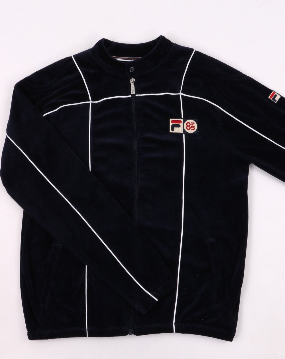 Fila Vintage Terrinda Velour Pro Badge Track Navy/white