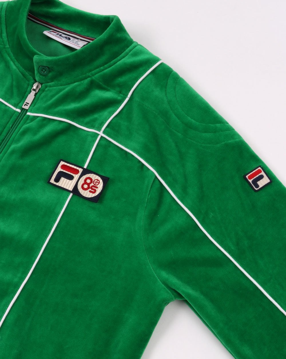 Fila Vintage Terrinda Pro Badge Track Top Kelly Green