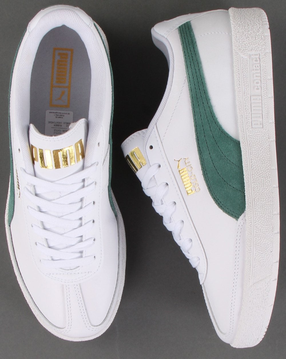 Puma Oslo City Trainers White/Green