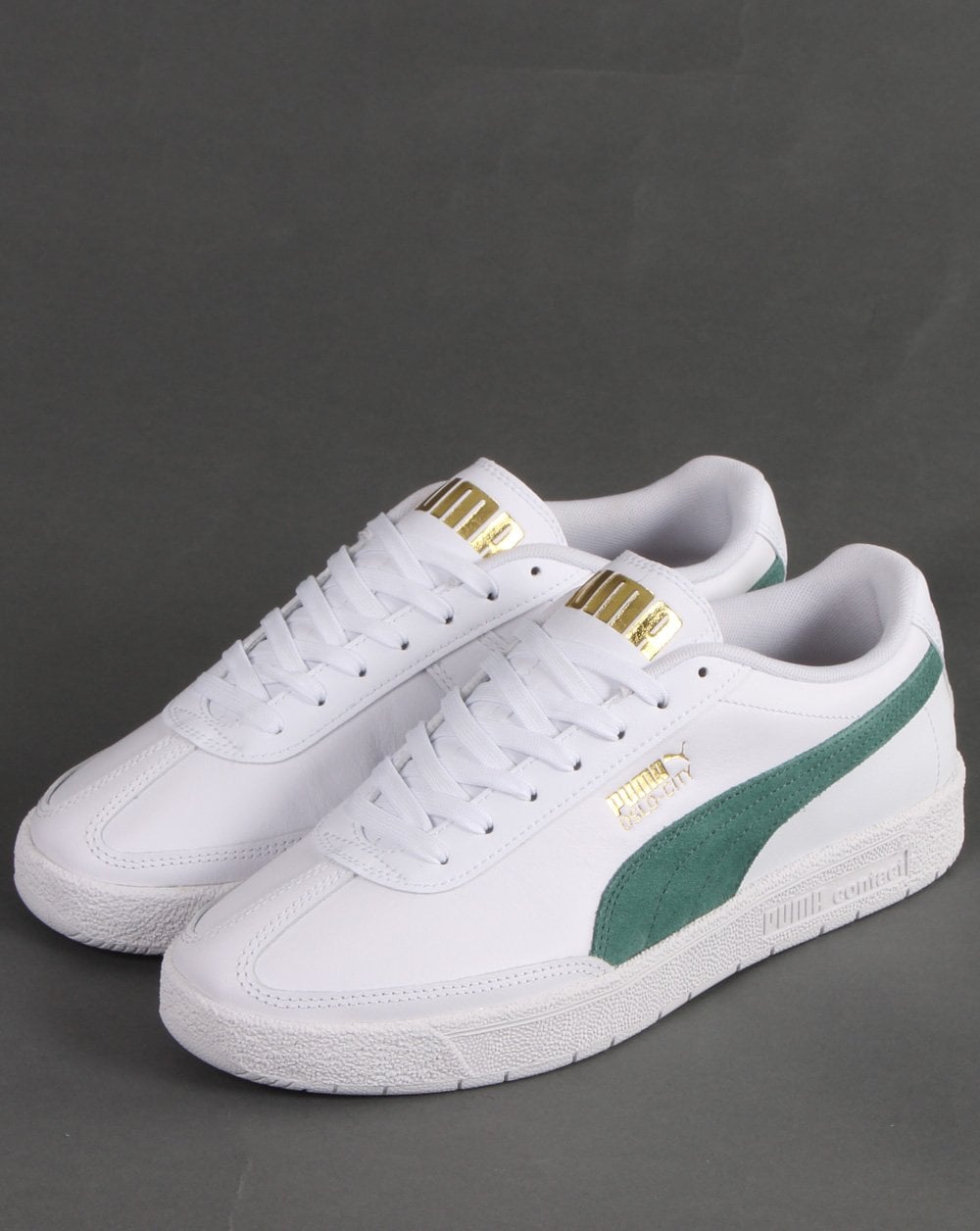 Puma Oslo City Trainers White/Green