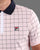 Fila Vintage Check Polo Shirt Chalk Pink/navy