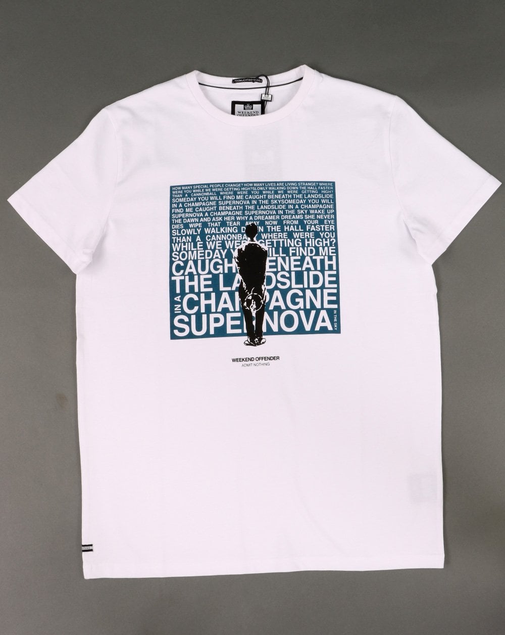 Weekend Offender Supernova T-shirt White