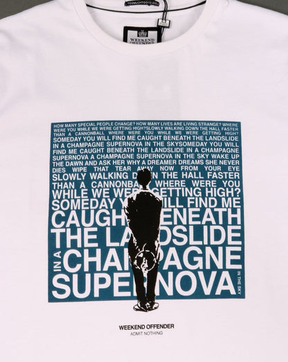 Weekend Offender Supernova T-shirt White