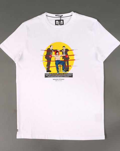Weekend Offender Mickey T-shirt White