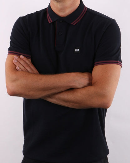 Weekend Offender Viverno Polo Shirt Navy