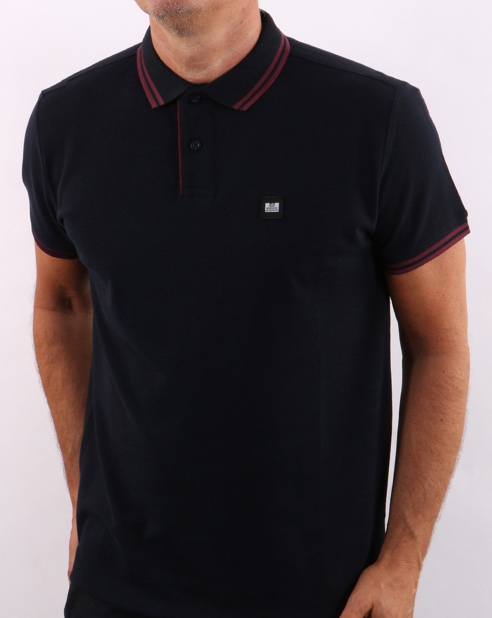 Weekend Offender Viverno Polo Shirt Navy