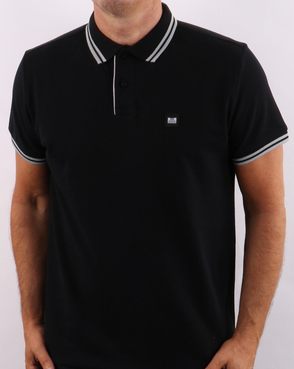 Weekend Offender Viverno Polo Shirt Black