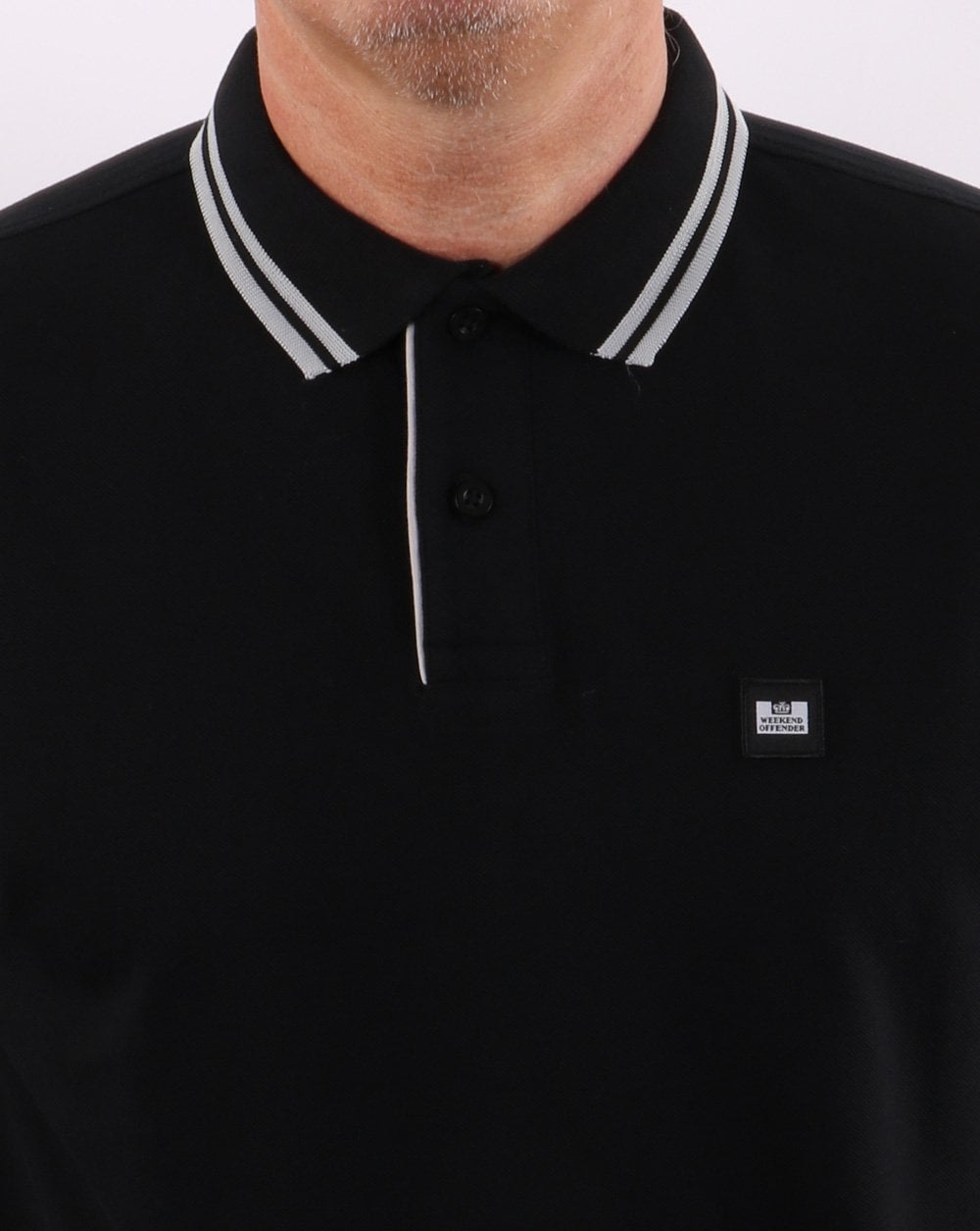 Weekend Offender Viverno Polo Shirt Black
