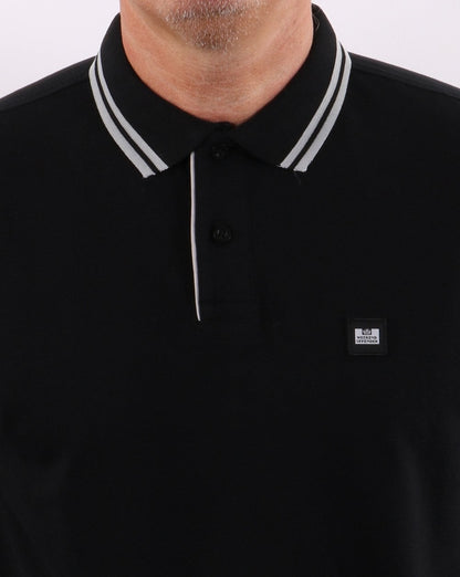 Weekend Offender Viverno Polo Shirt Black