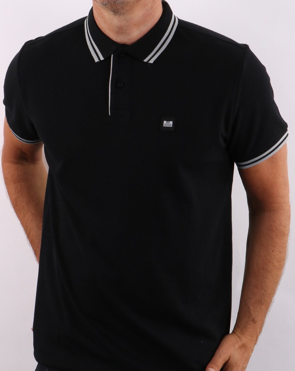 Weekend Offender Viverno Polo Shirt Black