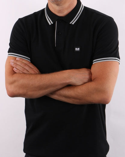 Weekend Offender Viverno Polo Shirt Black