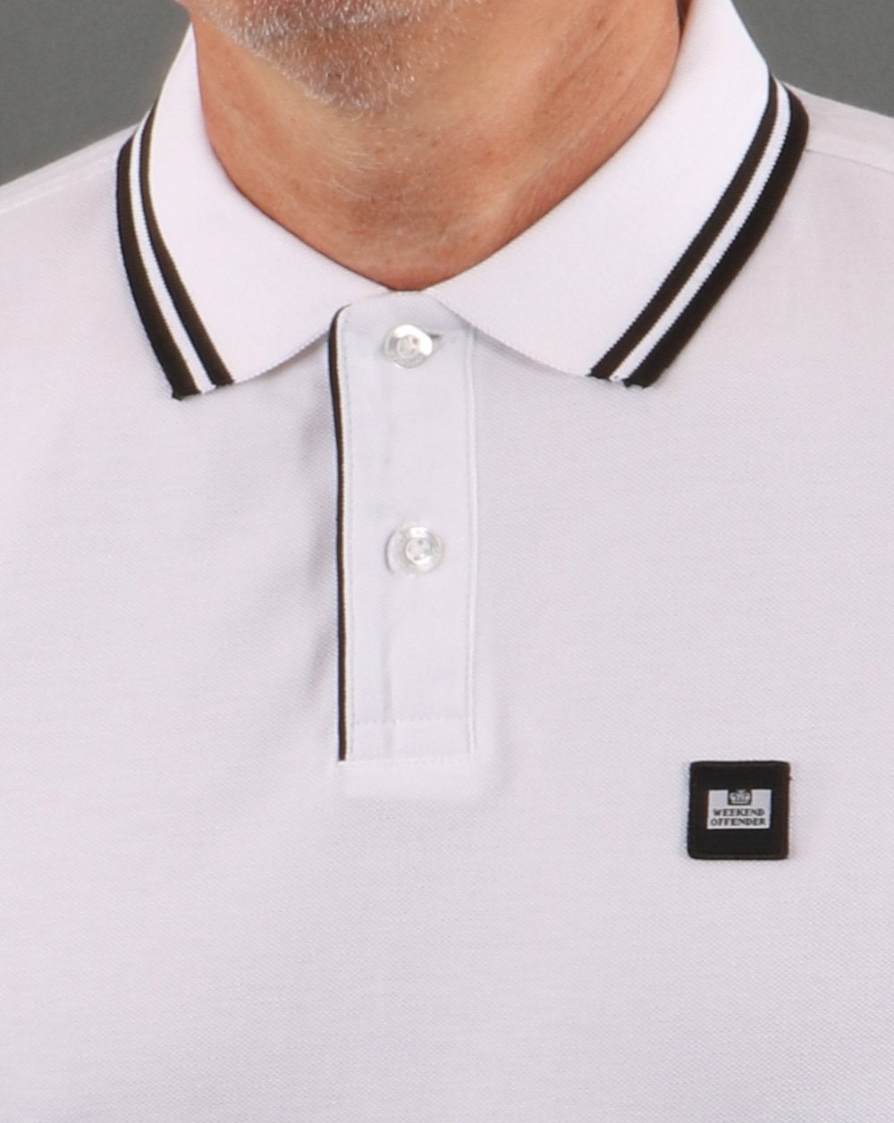 Weekend Offender Viverno Polo Shirt White