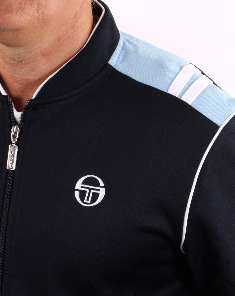 Sergio Tacchini Sammy Track Top Navy/Sky Blue