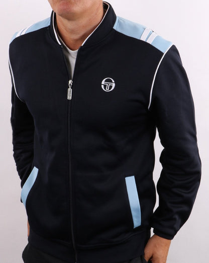 Sergio Tacchini Sammy Track Top Navy/Sky Blue