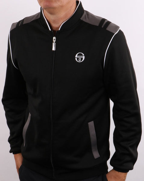 Sergio Tacchini Sammy Track Top Black/Charcoal
