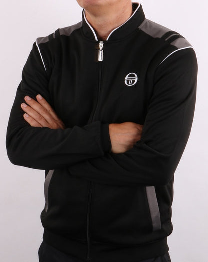 Sergio Tacchini Sammy Track Top Black/Charcoal