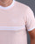 Sergio Tacchini Supermac T Shirt Blush Pink/White