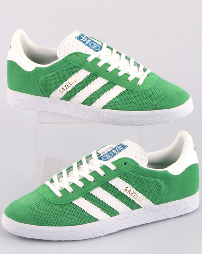 Adidas Gazelle Trainers Green/white