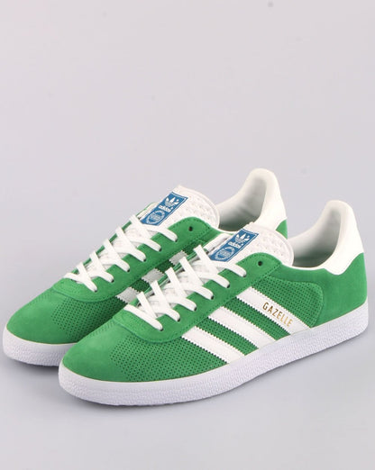 Adidas Gazelle Trainers Green/white