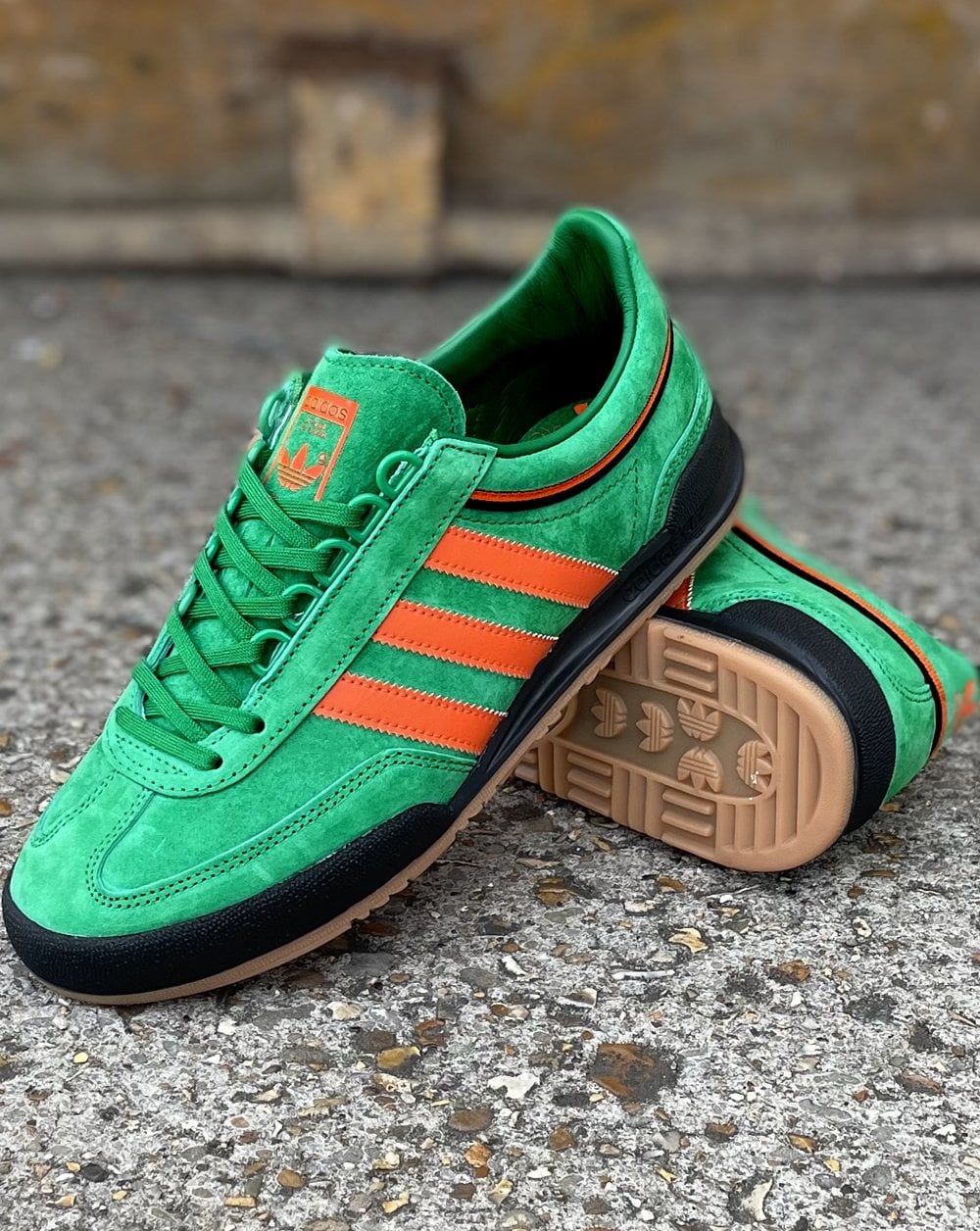 Adidas Atlantic Mk II Trainers Green/Orange