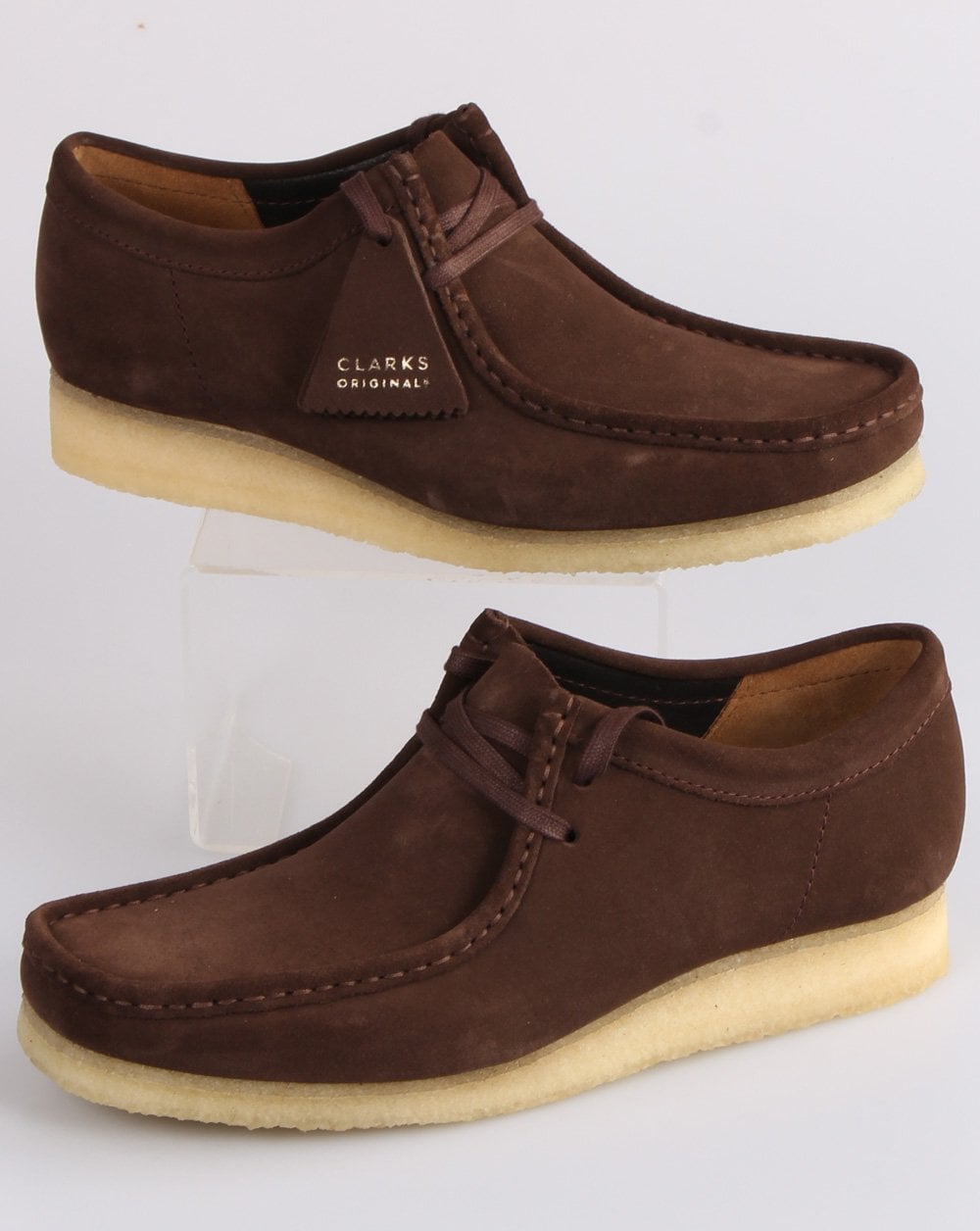 Clarks Originals Wallabee Shoe Dark Brown