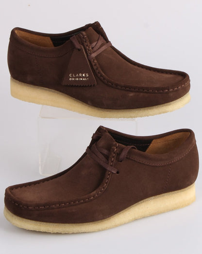 Clarks Originals Wallabee Shoe Dark Brown
